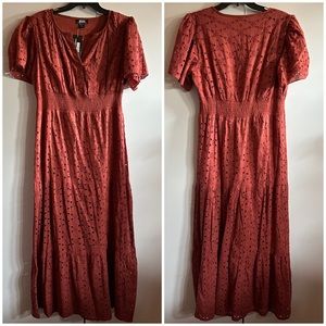 {NWT} NATION AK OUTFITS eyelet dress